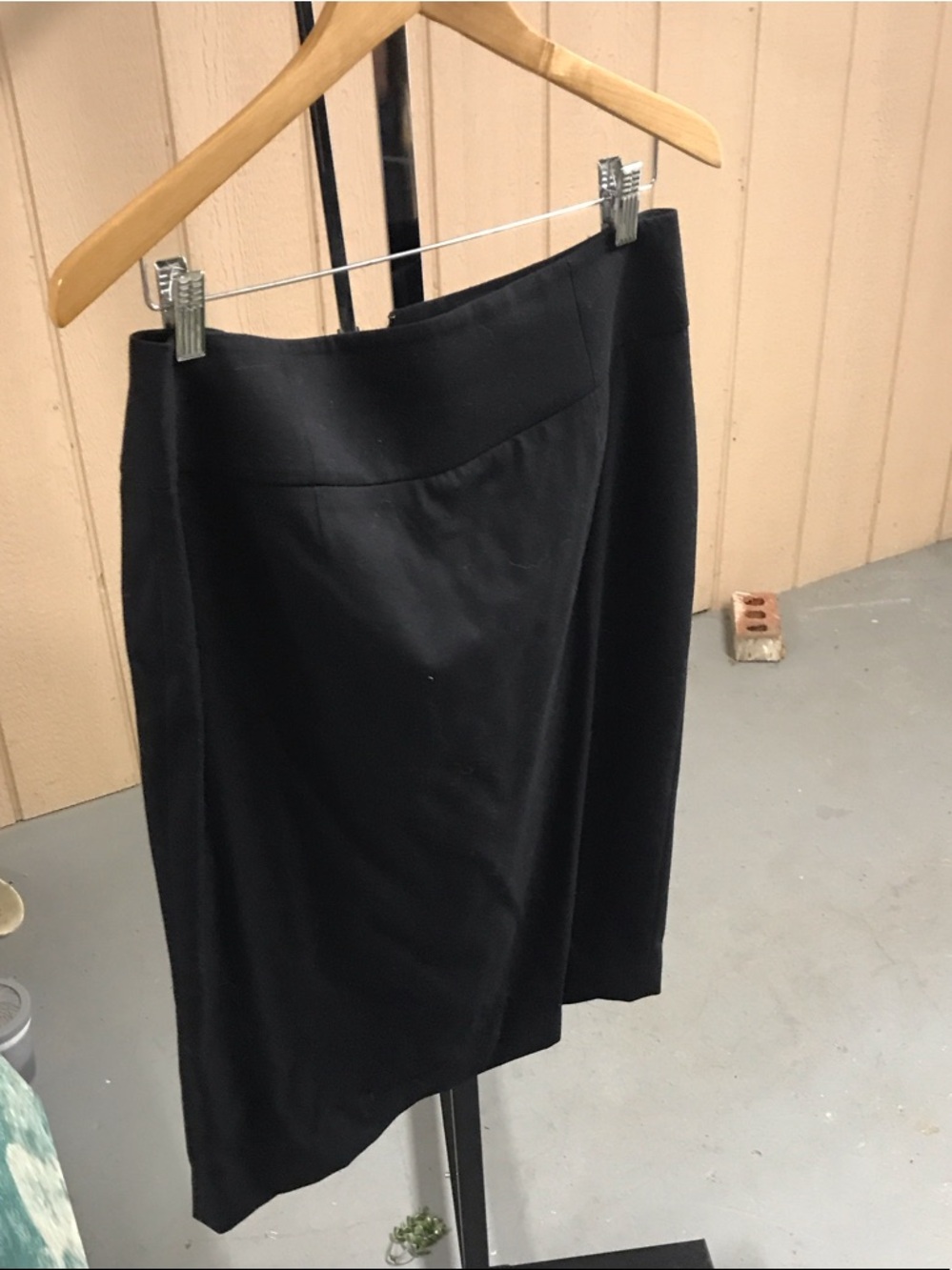 J. Crew Black Pencil Skirt